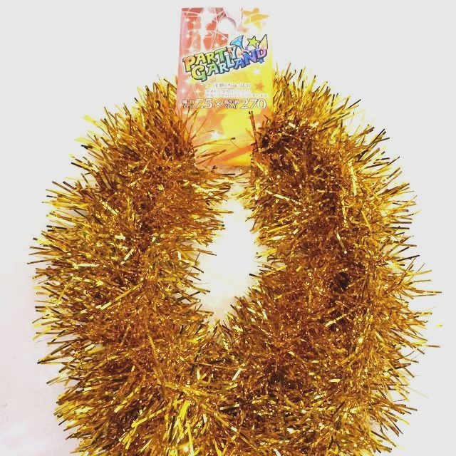玩具 イベント 装飾物 ｐｇパーティモール ｌ ゴールド 100均商品で経費削減 ぱちぱち通販