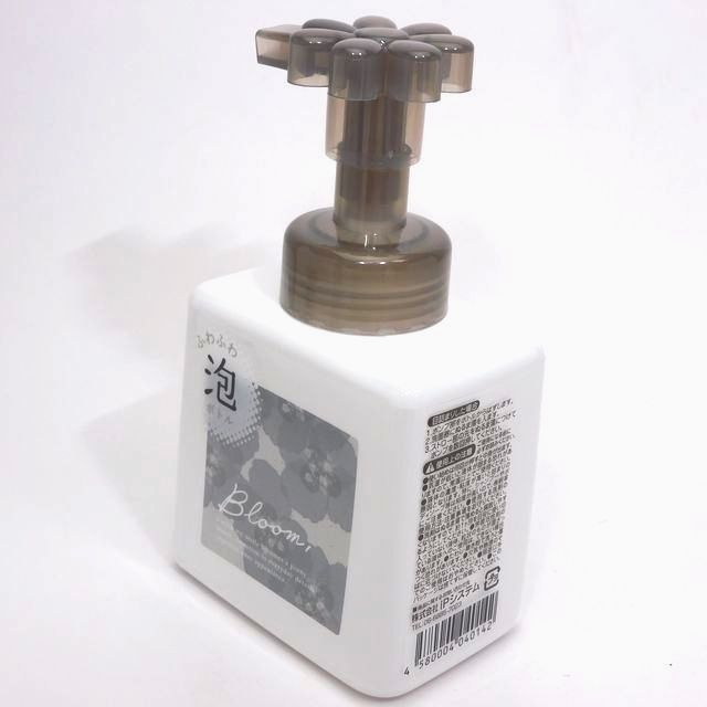 衛生 手洗い用品 泡ポンプボトルフラワー ３８０ｍｌ ホワイト 100均商品で経費削減 ぱちぱち通販