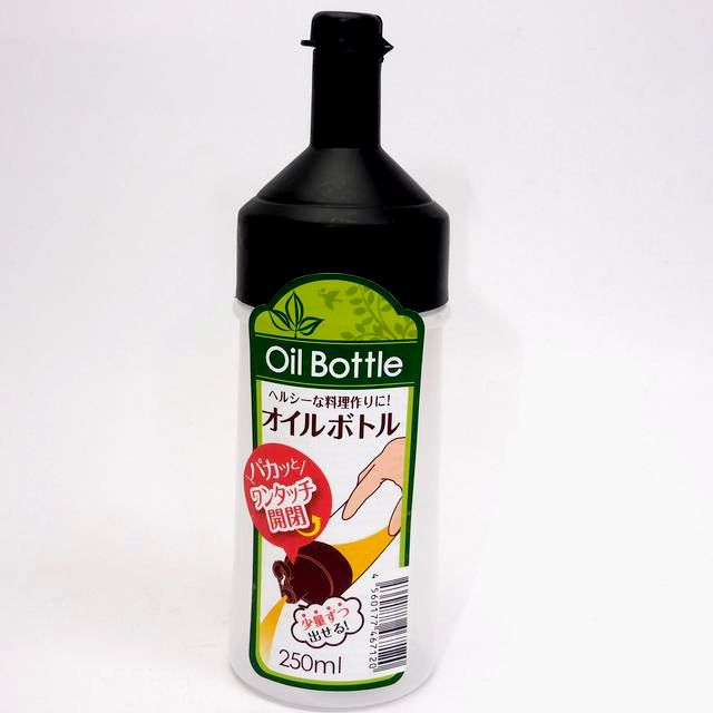 キッチン用品 卓上用品 ワンタッチオイルボトル 100均商品で経費削減 ぱちぱち通販