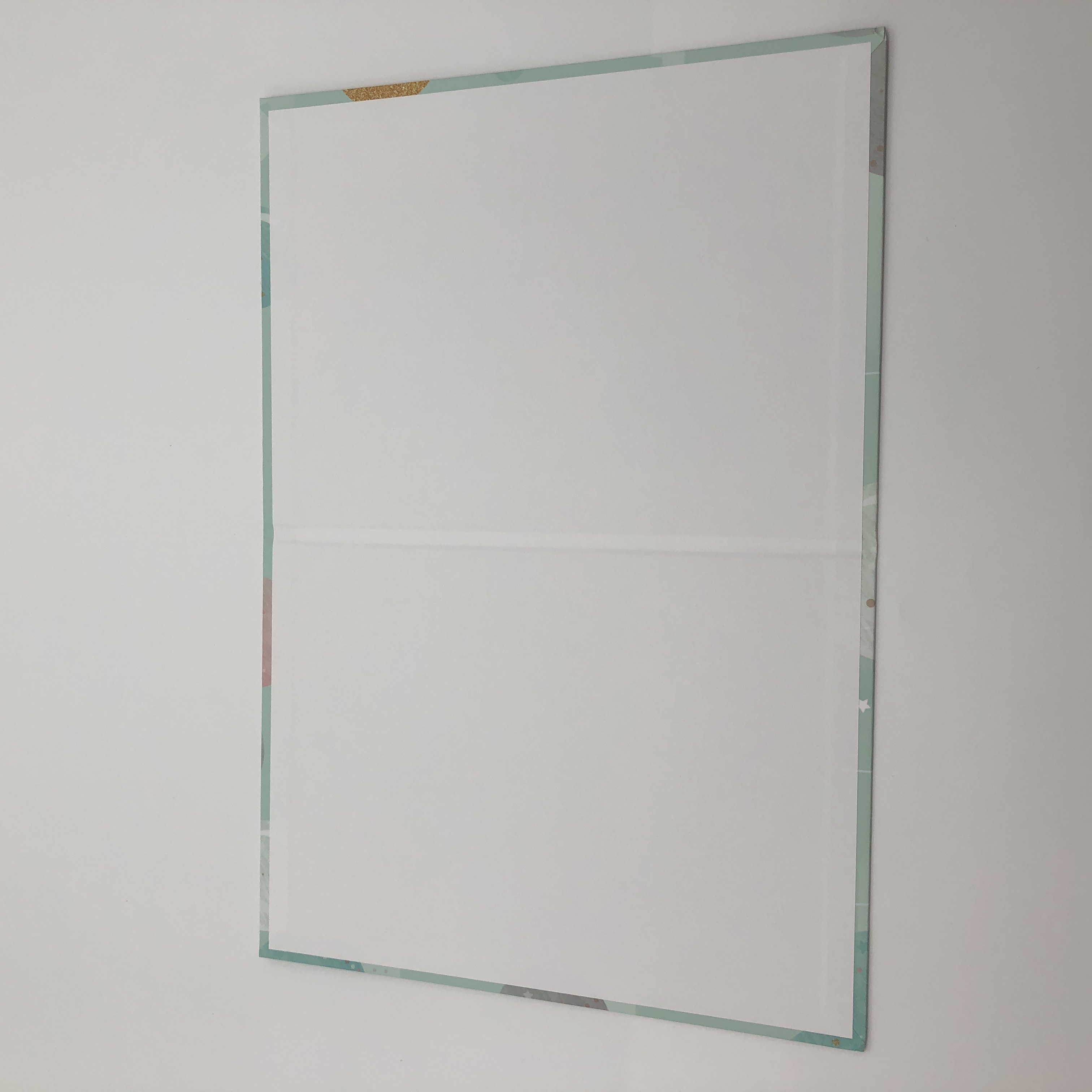 文具 事務用品 コピー用紙 色紙 紙 2つ折り色紙b5 バルーン グリーン 100均商品で経費削減 ぱちぱち通販