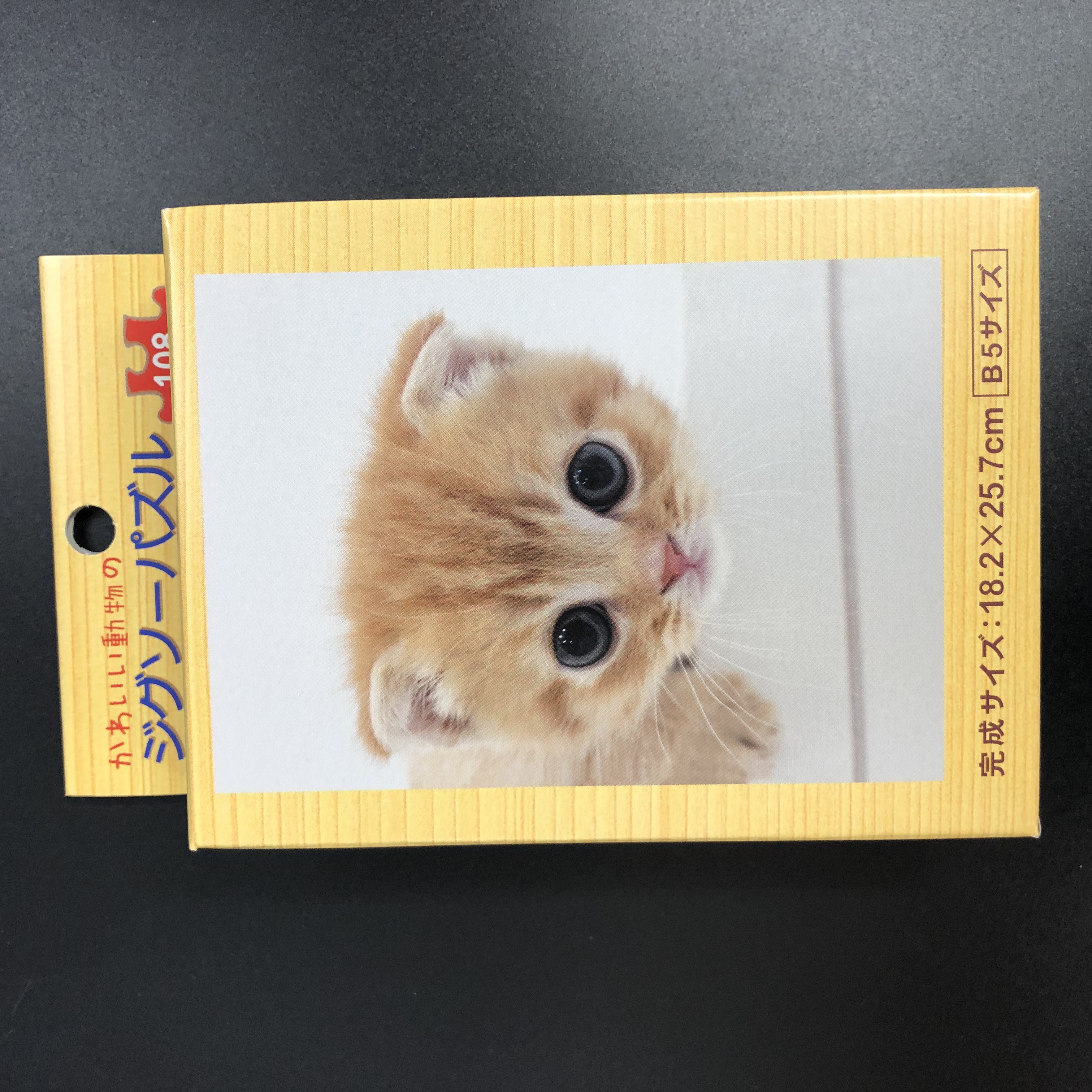 玩具 パズル ジグソーパズル 見つめる子猫 100均商品で経費削減 ぱちぱち通販