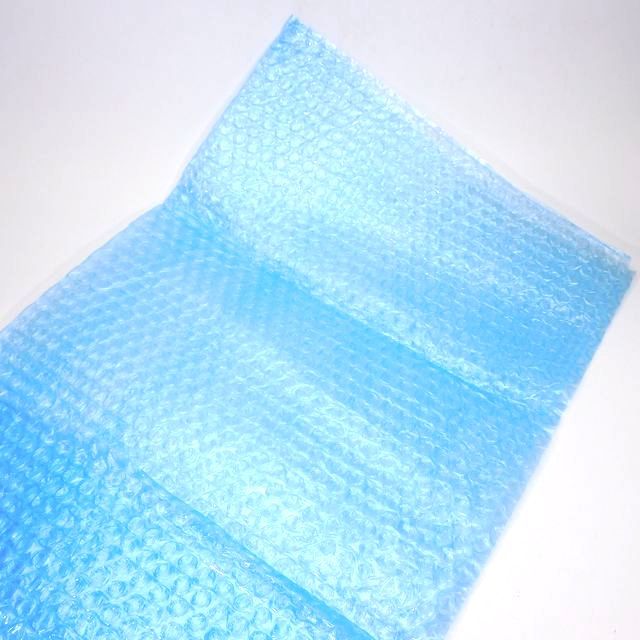 ラッピング用品 リボン モール ラッピングシートぷっちぷち ブルー 100均商品で経費削減 ぱちぱち通販