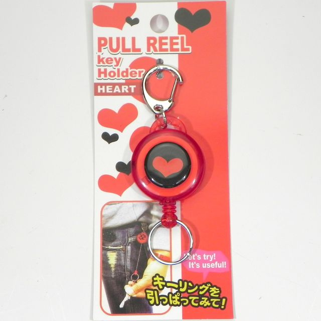バッグ ポーチ キーホルダー キーホルダー プルリールキーホルダー ハート 100均商品で経費削減 ぱちぱち通販 バッグ ポーチ キーホルダー キーホルダー プルリールキーホルダー ハート 100均商品で経費削減 ぱちぱち通販