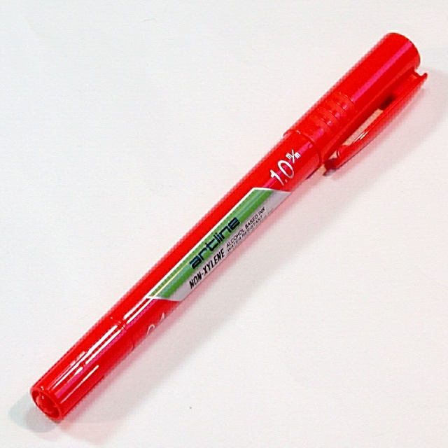 文具 マジック 油性マーカーツイン 細字 赤 100均商品で経費削減 ぱちぱち通販 文具 マジック 油性マーカーツイン 細字 赤 100均商品で経費削減 ぱちぱち通販