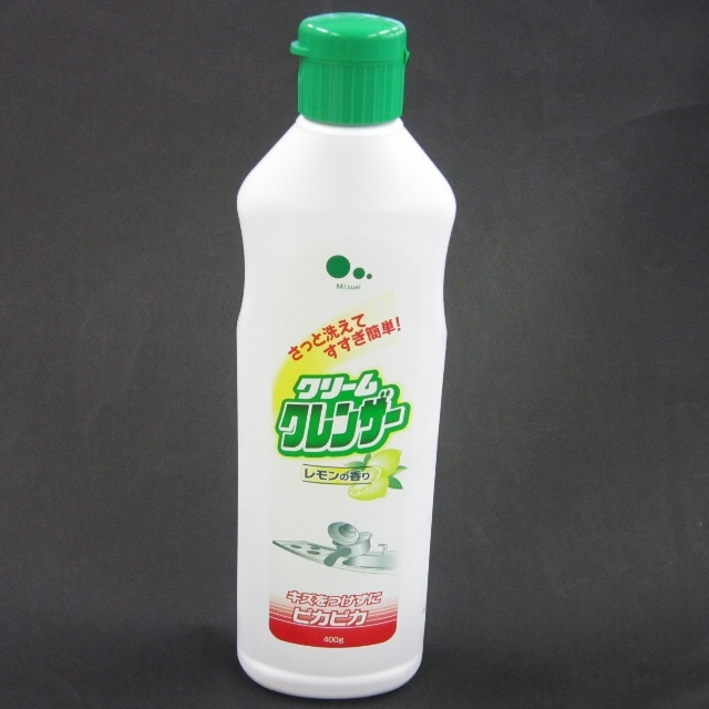 最新入荷 まとめ ミツエイ クリームクレンザーレモンの香り 400g 1セット 24本 fucoa.cl