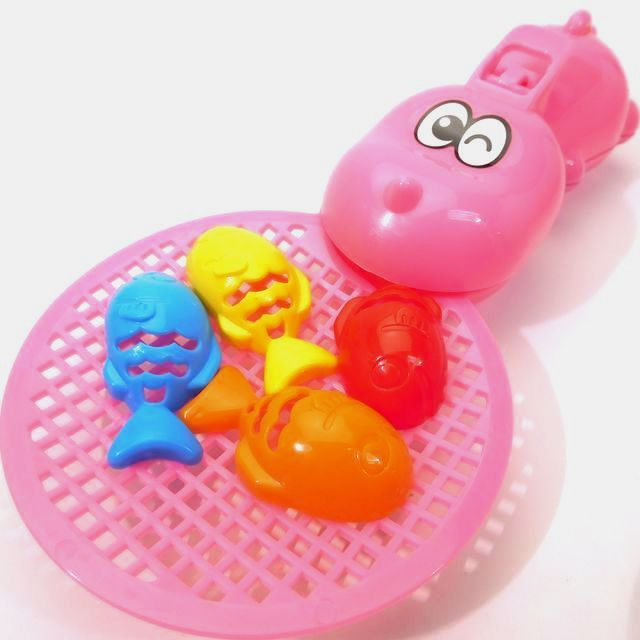 バス用品 バス用品 パクパク金魚すくい ピンク 100均商品で経費削減 ぱちぱち通販