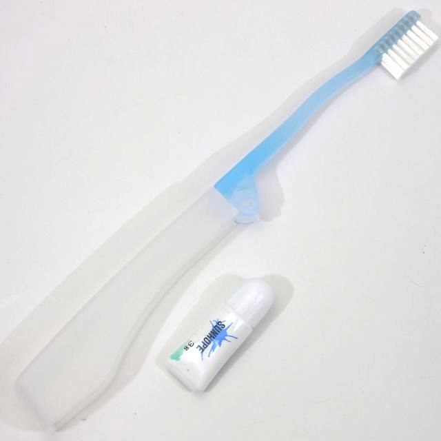 医療介護施設様向け オーラルケア ハブラシ 歯間ブラシ 折りたたみ歯ブラシセット 歯磨き粉付き 100均商品で経費削減 ぱちぱち通販